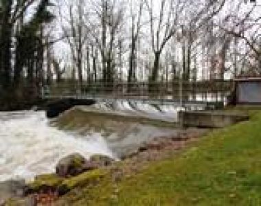 Débit important du barrage