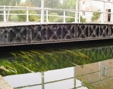 Le pont Château du village d'heudreville-sur-Eure