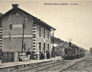 Carte postale du village d'Heudreville-sur-Eure
