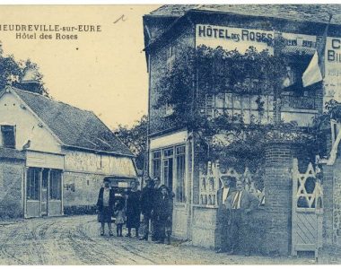 Carte postale du village d'Heudreville-sur-Eure