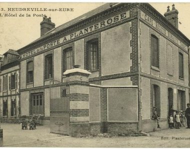 Carte postale du village d'Heudreville-sur-Eure