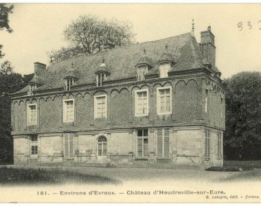 Carte postale du village d'Heudreville-sur-Eure