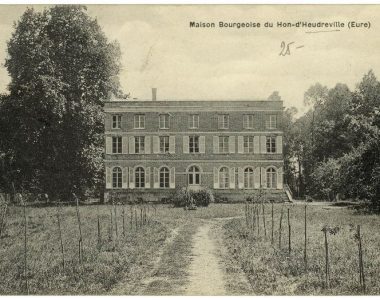 Carte postale du village d'Heudreville-sur-Eure